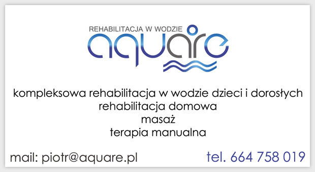 AQUARE - rehabilitacja w wodzie - masaż - Tarnów